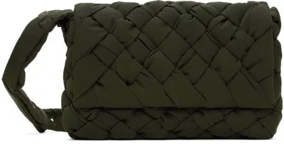 Bottega Veneta Small Rumple Messenger In 3203 Camping