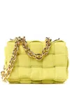 Bottega Veneta Kiwi Intrecciato Leather Padded Cassette Crossbody Bag  (authentic Pre-loved)