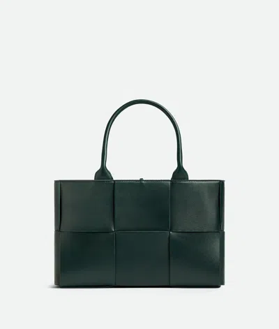 Bottega Veneta Small Arco Tote Bag In Green