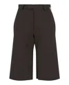 Bottega Veneta Knee-length Shorts In Black