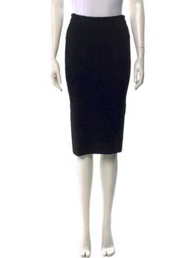 Pre-owned Bottega Veneta Knee-length Skirt In Black