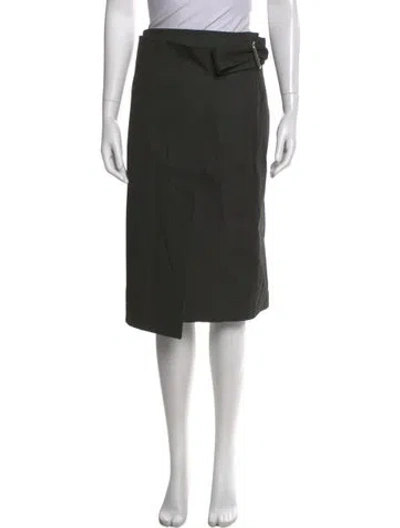 Pre-owned Bottega Veneta Knee-length Skirt In Black