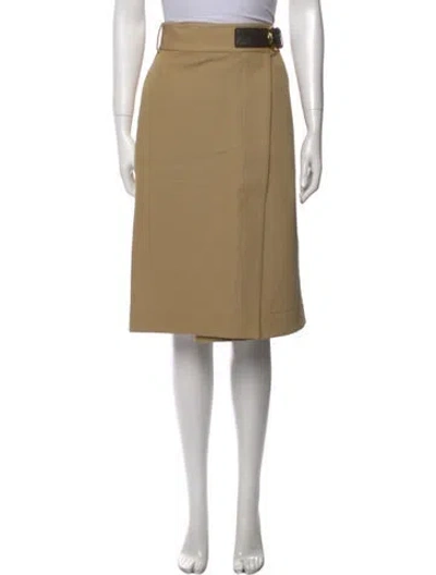 Pre-owned Bottega Veneta Knee-length Skirt In Neutral