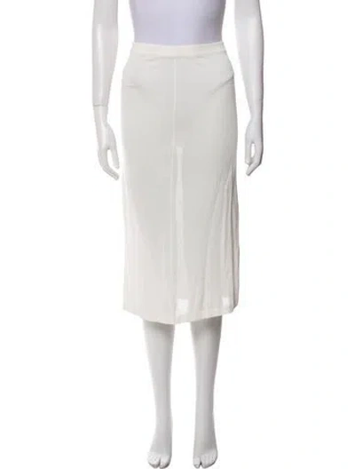 Pre-owned Bottega Veneta Knee-length Skirt In Neutral