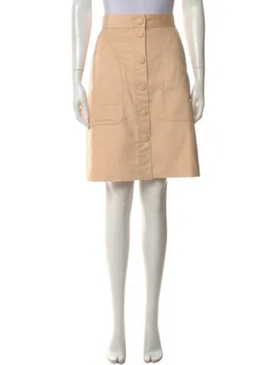 Pre-owned Bottega Veneta Knee-length Skirt In Neutral