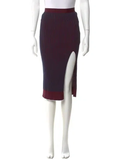 Pre-owned Bottega Veneta Knee-length Skirt W/ Tags In Multi