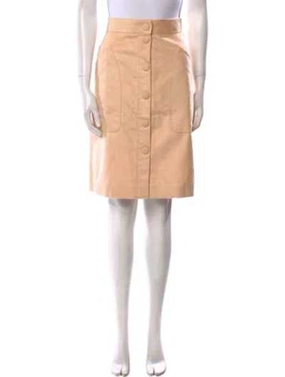 Pre-owned Bottega Veneta Knee-length Skirt W/ Tags In Neutral