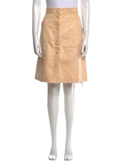 Pre-owned Bottega Veneta Knee-length Skirt W/ Tags In Neutral