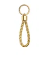 Bottega Veneta Keychain Weave Accessories In Yellow