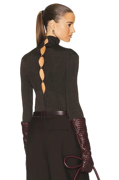 Bottega Veneta Elegant Turtleneck Sweater For Women In Black