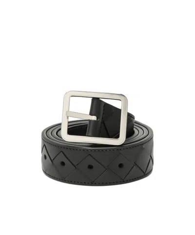 BOTTEGA VENETA BOTTEGA VENETA INTRECCIATO BUCKLE BELT
