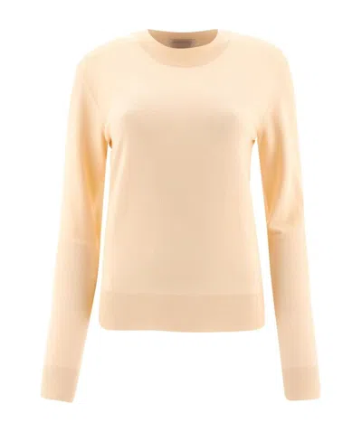 Bottega Veneta Knitted Cashmere-blend Jumper In Nude