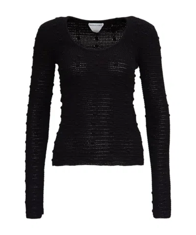 BOTTEGA VENETA BOTTEGA VENETA POM POM KNITTED JUMPER