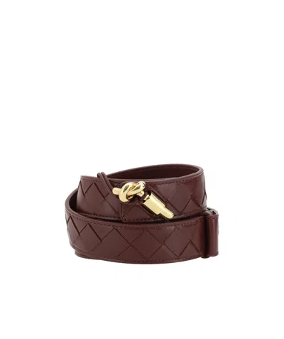 BOTTEGA VENETA KNITTED DESIGN BELT
