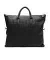 Bottega Veneta Knitted Handbag In Black