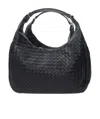 Bottega Veneta Knitted Handbag In Black