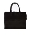 Bottega Veneta Knitted Handbag In Brown