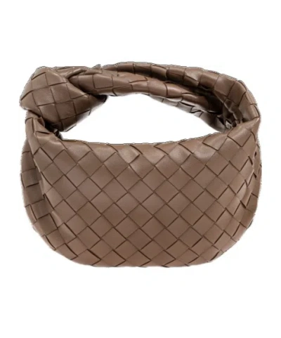 Bottega Veneta Jodie Mini Tote Bag In Brown