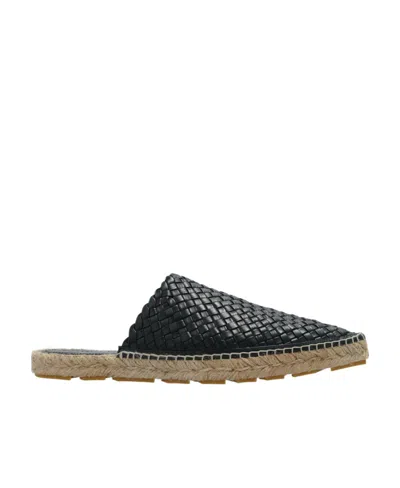Bottega Veneta Knitting Slippers In Green