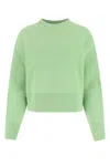 Bottega Veneta Women Pastel Green Stretch Cashmere Blend Sweater