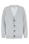 Bottega Veneta Powder Blue Stretch Cashmere Blend Cardigan