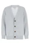 Bottega Veneta Powder Blue Stretch Cashmere Blend Cardigan