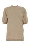 Bottega Veneta Cashmere Sweater In Brown