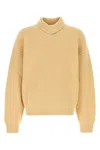 Bottega Veneta Pull En Laine Et Cachemire In Yellow