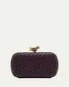 Bottega Veneta Knot Bag In Dark Mystic