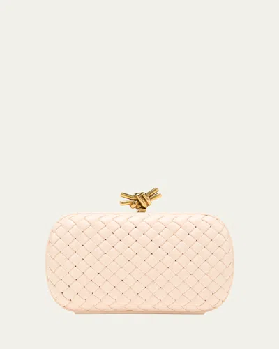 Bottega Veneta Knot Bag In Macaroon-muse Brass