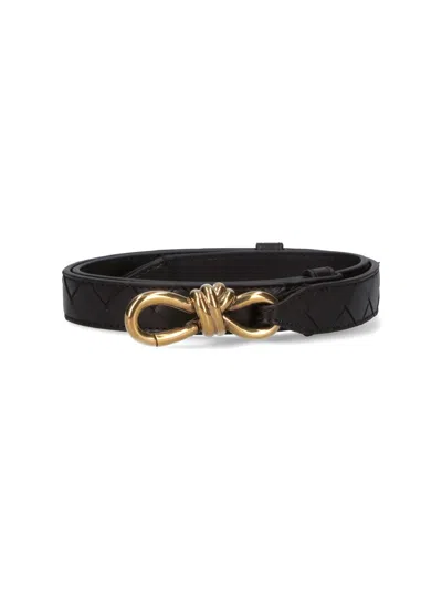 Bottega Veneta 'knot' Belt In Brown