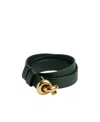 Bottega Veneta Knot Belt In Green