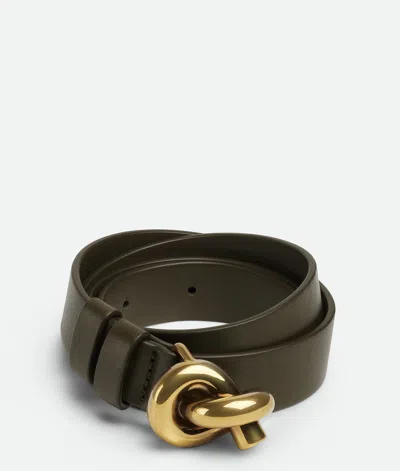 Bottega Veneta Knot Belt Women In Yellow