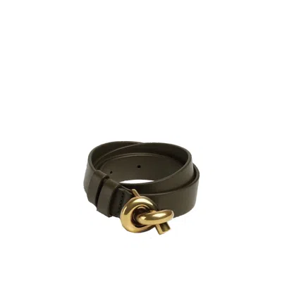 Bottega Veneta Knot Belt Women In Yellow