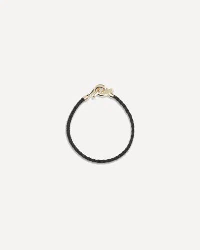 Bottega Veneta Knot Bracelet In Black