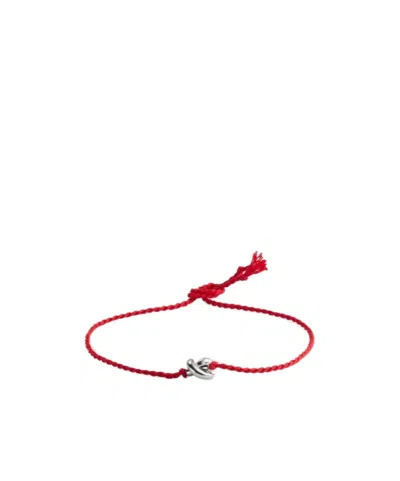 Bottega Veneta Knot Bracelet In Capsicum Red