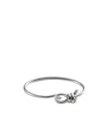 Bottega Veneta Knot Armband In Gray