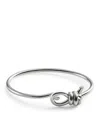 Bottega Veneta Knot Armband In Metallic