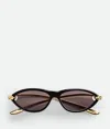 Bottega Veneta Knot Cat Eye Sunglasses