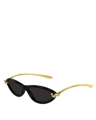 BOTTEGA VENETA KNOT CAT EYE SUNGLASSES, 56MM