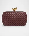 Bottega Veneta Knot Chain Bag In Brown