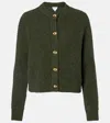 Bottega Veneta Knot Cotton And Wool-blend Cardigan In Multi