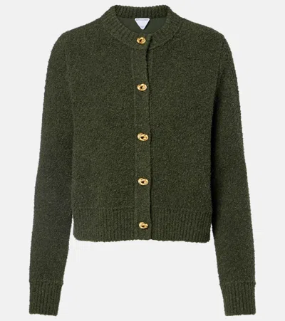 BOTTEGA VENETA KNOT COTTON AND WOOL-BLEND CARDIGAN