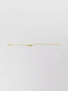 Bottega Veneta Knot Detail Box Chain Bracelet In Gold