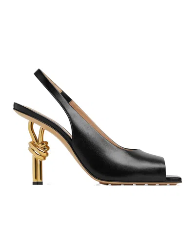 BOTTEGA VENETA BOTTEGA VENETA KNOT HEELED SANDALS