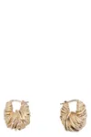 Bottega Veneta Knot Earrings In Gold