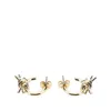 Bottega Veneta 'knot' Earrings In Gold