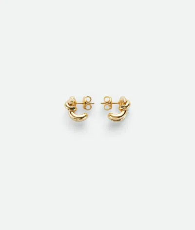 Bottega Veneta Knot Ohrringe In Gold