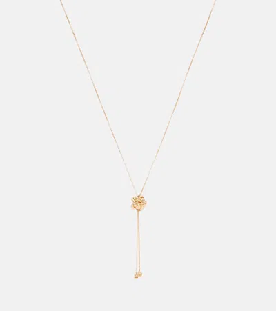 Bottega Veneta Knot Gold-plated Silver Necklace