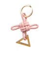 Bottega Veneta Circular Ring With Knot And Triangle